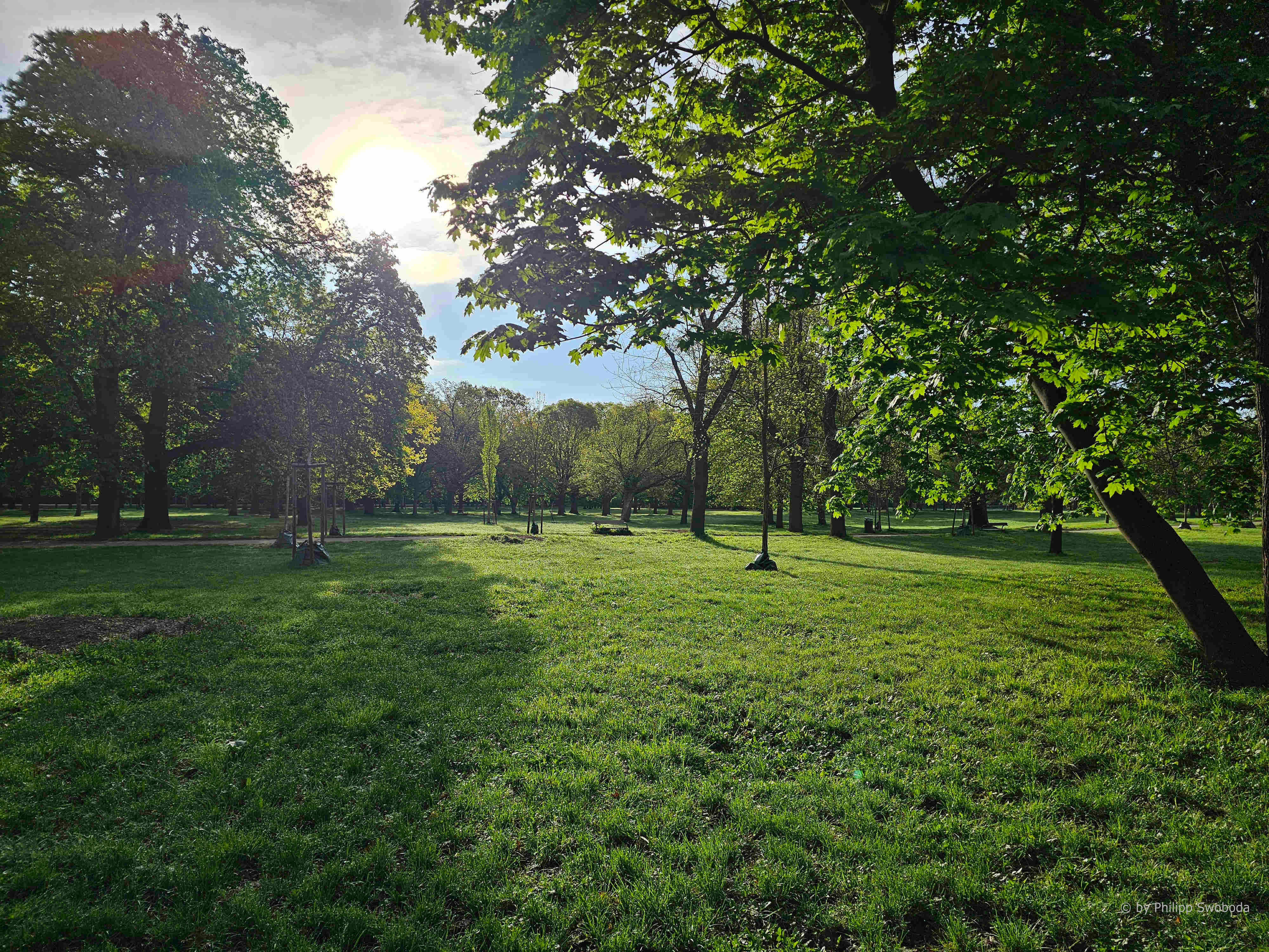 Der Prater am Morgen