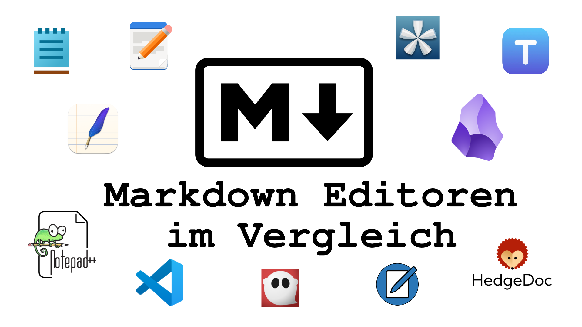 Markdown Editoren Titelbild