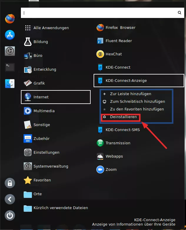 Linux Mint Uninstall